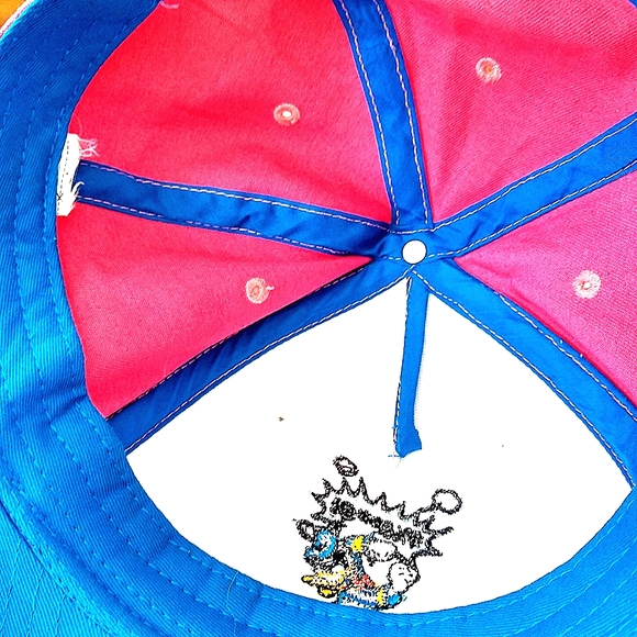 Disney Donald Duck Adult Women's Ball Cap/ Adjustable Strap Cloth in Back .. - Picture 3 of 9